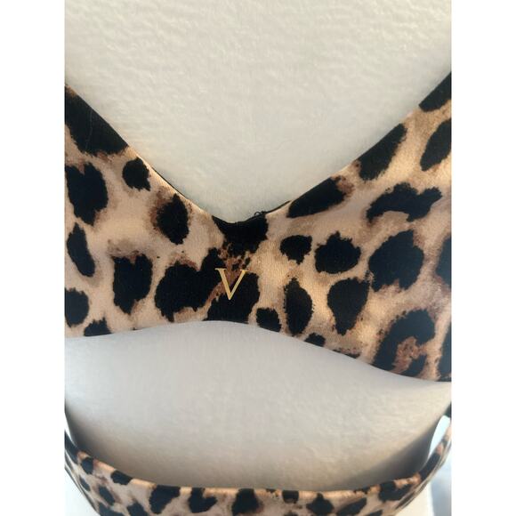 Victoria’s Secret leopard print bralette sports bra, size L - Picture 4 of 7
